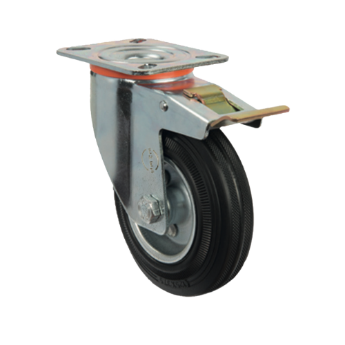 KUPA DÖNER FRENLİ SERVİS TEKERİ 100X35 MM (32 ADET)